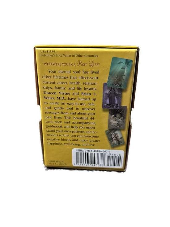 Past Life Oracle Cards by Doreen Virtue & Brian L. Weiss - Picture 2 of 2